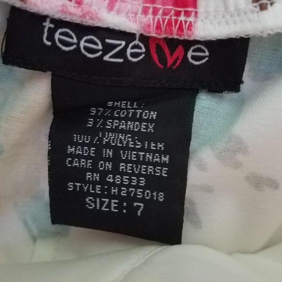 Teeze Me Floral Sweetheart Strapless Dress - Picture 8 of 8